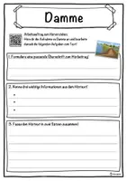 Vorschau - Unterrichtsreihen - Damme Lückentext mit Wortspeicher Hörverstehen und Suchsel - Seite 3