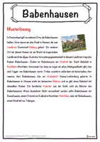 Vorschau - Unterrichtsreihen - Babenhausen Lückentext mit Wortspeicher Hörverstehen und Suchsel - Seite 2