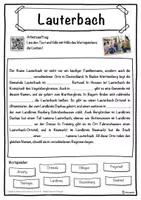 Vorschau - Unterrichtsreihen - Lauterbach Lückentext mit Wortspeicher Hörverstehen und Suchsel - Seite 1