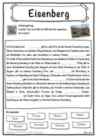 Vorschau - Unterrichtsreihen - Eisenberg Lückentext mit Wortspeicher Hörverstehen und Suchsel - Seite 1