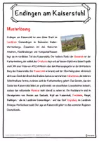 Vorschau - Unterrichtsreihen - Endingen am Kaiserstuhl Lückentext mit Wortspeicher Hörverstehen und Suchsel - Seite 2