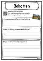 Vorschau - Unterrichtsreihen - Schotten Lückentext mit Wortspeicher Hörverstehen und Suchsel - Seite 3