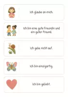 Vorschau - Poster - Mutmacher des Tages 🌈 50 Affirmationskarten für den Morgenkreis | tägliches Ritual für Selbstvertrauen | Grundschule Klasse 1 bis 4 (DaZ) - Seite 2