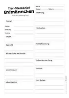 Vorschau - Arbeitsblätter - Erdmännchen Komplettpaket - mit Lesetext, Steckbrief, Lückentext, Suchsel, Quiz und Ausmalbildern - Seite 2