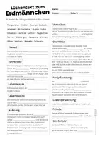 Vorschau - Arbeitsblätter - Erdmännchen Komplettpaket - mit Lesetext, Steckbrief, Lückentext, Suchsel, Quiz und Ausmalbildern - Seite 3