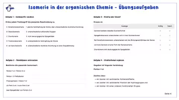 Vorschau - Arbeitsblätter - MR01-1 - Der Isomeriestammbaum - Sek I - Seite 3