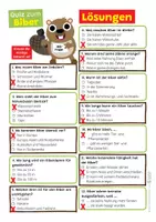 Vorschau - Arbeitsblätter - Biber - Arbeitsblatt mit Quiz (Multiple Choice) und Interactive! - Seite 3