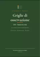 anteprima - Materiale di supporto/inclusione - Kit Griglie di Osservazione DSA – Classe seconda | Con verbali e schede di potenziamento - Pagina di copertina