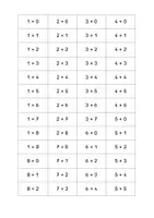 Vorschau - Aufgabenkarten - Mathematik Rechenkarten - ZR 10 - mit Selbstkontrolle - für Freiarbeit - Deckblatt