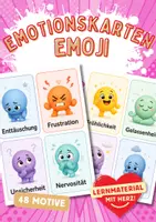 Vorschau - Arbeitsblätter - Emotionskarten - Deckblatt