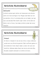 Vorschau - Stationenlernen - Herbstliche Abschreibkarteien (Klasse 2 - 4) - Seite 2