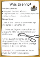 Vorschau - Stationenlernen - Experimente mit Feuer - Stationenkarten & Anleitungen - Seite 2