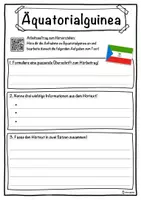 Vorschau - Unterrichtsreihen - Äquatorialguinea Lückentext mit Wortspeicher Hörverstehen und Suchsel - Seite 3
