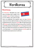 Vorschau - Unterrichtsreihen - Nordkorea Lückentext mit Wortspeicher Hörverstehen und Suchsel - Seite 2