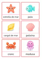Vista previa - Juegos / Gamificación - Vocabulari d’estiu en català – Targetes i joc de parelles (impremta) - página 3