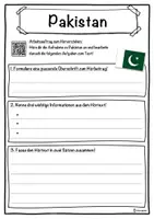 Vorschau - Unterrichtsreihen - Pakistan Lückentext mit Wortspeicher Hörverstehen und Suchsel - Seite 3