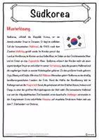 Vorschau - Unterrichtsreihen - Südkorea Lückentext mit Wortspeicher Hörverstehen und Suchsel - Seite 2