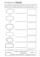 Vorschau - Mal- und Bastelvorlagen - Kunstunterricht in der Sek 1, Kunst Klasse 5 & 6, Comic - Seite 1