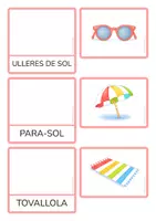 Vista previa - Hojas de trabajo - Lectura de paraules d’estiu en català (lletra de PAL) - página 3