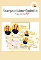 Vorschau - Poster - Komponisten-Steckbrief & Poster: Hans Zimmer - Deckblatt