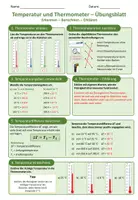 Vorschau - Unterrichtsreihen - Temperatur und Thermometer - Physik Sek I - Arbeitsblätter inkl. Lösungen - Seite 2