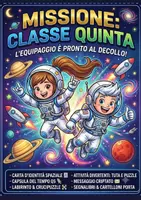 anteprima - Poster - kit classe quinta missione spazio - Pagina di copertina