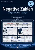 Vorschau - Arbeitsblätter - Negative Zahlen addieren und subtrahieren | Aufgabenheft mit Lösungen Sek E - Deckblatt