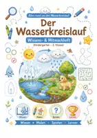 Vorschau - Arbeitsblätter - Alles rund um den Wasserkreislauf – Wissens- & Mitmachheft (Kindergarten – 2. Klasse) - Deckblatt