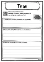 Vorschau - Unterrichtsreihen - Titan Lückentext mit Wortspeicher Hörverstehen und Suchsel - Seite 3