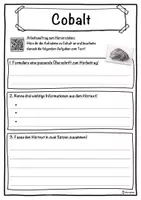 Vorschau - Unterrichtsreihen - Cobalt Lückentext mit Wortspeicher Hörverstehen und Suchsel - Seite 3