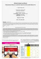 Vorschau - Arbeitsblätter - Einfach Arbeit und Beruf | Klasse 8-10 Berufsvorbereitung in einfacher Sprache | Bewerbung, Praktikum, Ausbildung | Arbeitsblätter Kopiervorlagen mit Lösungen - Seite 1
