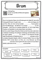 Vorschau - Unterrichtsreihen - Brom Lückentext mit Wortspeicher Hörverstehen und Suchsel - Seite 1