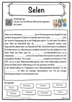 Vorschau - Unterrichtsreihen - Selen Lückentext mit Wortspeicher Hörverstehen und Suchsel - Seite 1