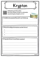Vorschau - Unterrichtsreihen - Krypton Lückentext mit Wortspeicher Hörverstehen und Suchsel - Seite 3