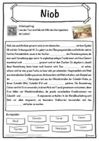 Vorschau - Unterrichtsreihen - Niob Lückentext mit Wortspeicher Hörverstehen und Suchsel - Seite 1