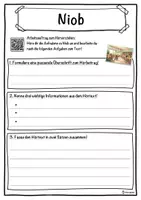 Vorschau - Unterrichtsreihen - Niob Lückentext mit Wortspeicher Hörverstehen und Suchsel - Seite 3