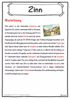 Vorschau - Unterrichtsreihen - Zinn Lückentext mit Wortspeicher Hörverstehen und Suchsel - Seite 2