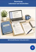Vorschau - Arbeitsblätter - Bewerbung: Lebenslauf und Anschreiben - Deckblatt