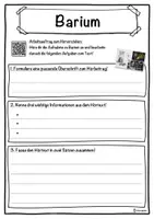 Vorschau - Unterrichtsreihen - Barium Lückentext mit Wortspeicher Hörverstehen und Suchsel - Seite 3