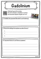 Vorschau - Unterrichtsreihen - Gadolinium Lückentext mit Wortspeicher Hörverstehen und Suchsel - Seite 3