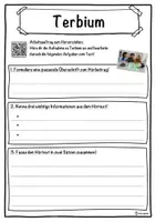 Vorschau - Unterrichtsreihen - Terbium Lückentext mit Wortspeicher Hörverstehen und Suchsel - Seite 3
