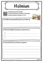 Vorschau - Unterrichtsreihen - Holmium Lückentext mit Wortspeicher Hörverstehen und Suchsel - Seite 3