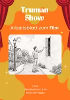 Vorschau - Stundenentwürfe - Truman Show - Arbeitsblatt zum Film - Deckblatt