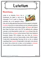 Vorschau - Unterrichtsreihen - Lutetium Lückentext mit Wortspeicher Hörverstehen und Suchsel - Seite 2