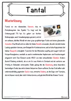Vorschau - Unterrichtsreihen - Tantal Lückentext mit Wortspeicher Hörverstehen und Suchsel - Seite 2