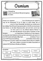 Vorschau - Unterrichtsreihen - Osmium Lückentext mit Wortspeicher Hörverstehen und Suchsel - Seite 1