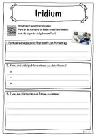 Vorschau - Unterrichtsreihen - Iridium Lückentext mit Wortspeicher Hörverstehen und Suchsel - Seite 3