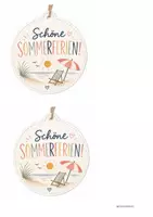 Vorschau - Mal- und Bastelvorlagen - Feriengrüße Kollegium Sommerferien - Seite 2