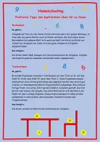 Vorschau - Spiele - Homeschooling-Rechentipps - Deckblatt