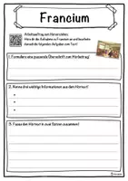 Vorschau - Unterrichtsreihen - Francium Lückentext mit Wortspeicher Hörverstehen und Suchsel - Seite 3